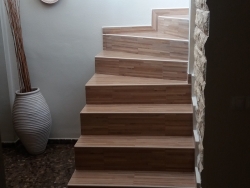 Peldaños escalera a medida